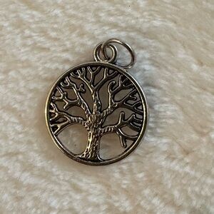 Silver Tree of Life Pendant. EUC